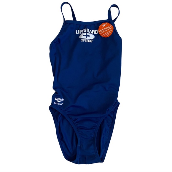 Speedo Other - NWT $70 Speedo Endurance Lifeguard Swimsuit 32